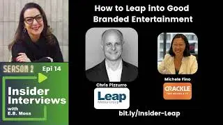 Clip from Epi 14: Chris Pizzurro of Leap on their "LFBE" approach to    Branded Entertainment