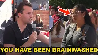 Charlie Kirk SCHOOLED Open Borders Liberal
