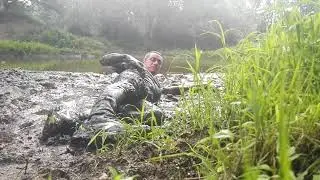 a day in mud with my super skinny jeans on
