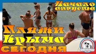 Пляжи Крыма в августе: море, Судак, кол-во туристов...