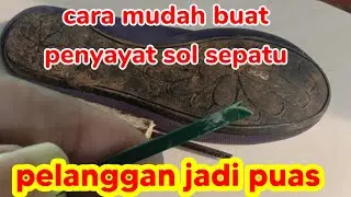 How to Make Needles / Rivets Soles of Sandals and Shoes Easily