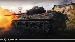 Нагнул в топе на ИМБЕ Somua SM 8 Kills 7,4K Damage