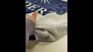 Полотенце очень лёгкое, отлично впитывает! Экологичный  хлопок в составе, качество отличное