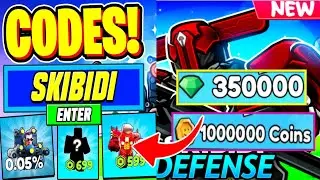 UPDATE⚡SKIBIDI TOWER DEFENSE CODES IN SEPTEMBER 2024 | ROBLOX CODES SEPTEMBER 2024