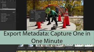 Export Metadata: Capture One in One Minute