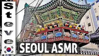 SEOUL City WAKES UP - 4K Walking Tour - Jongno, KOREA - Ambience sounds ASMR