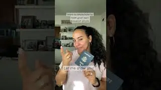 Take Your Own Passport Photo at Home 
