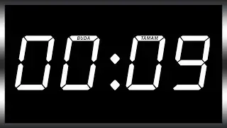 1 Saat Geri Zaman Sayacı | 1 Hour Countdown Timer (Alarm)