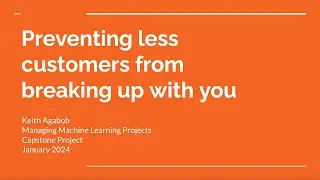Coursera Project: Customer Churn Prediction ML Model for Internet Service Providers