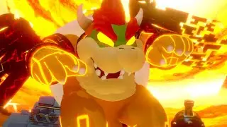 Mario + Rabbids Kingdom Battle - 100% Walkthrough Gameplay Part 40 - Megadragonbowser Final Boss