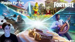 Playing Fortnite For Fun - With My Brother