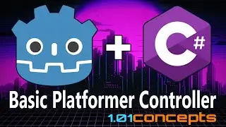 Godot 4 C# Basic Platformer Controller 1.01 - Concepts