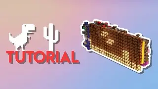 Google Chrome Dinosaur Game | Minecraft Java 1.21+ Redstone Tutorial