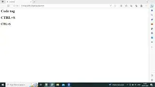 How to use Code tag in HTML | HTML tags