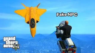 Trolling players as a fake NPC in GTA 5 (part 2)
