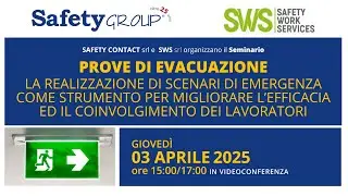 Prove di evacuazione: la realizzazione di scenari di emergenza