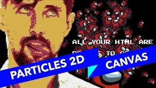 Mouse Particles Physics with Canvas2D #40