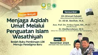 Kajian Ilmiyah (Menjaga Aqidah Umat melalui Penguatan Islam Wasathiyah)#kajianislam#aqidahwasithiyah