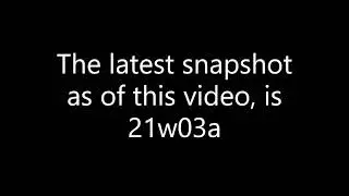 What do the Minecraft Snapshot names mean