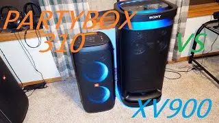 Sony SRS-XV900 vs JBL Partybox 310 - Can the JBL Middleweight 💪🏽 Compete With The Sony Heavyweight?
