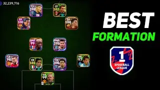 All Best Formations in eFootball 2024 Mobile 🤩 Best Formation eFootball 2024