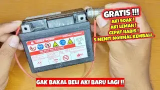 THE SECRET OF HOW TO FIX BATTERY SOAK 5 MINUTES BACK TO NORMAL