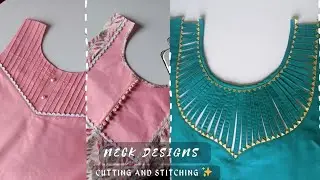 ✨ Trendy Neck Designs & Sleeve Designs For Kurti /Top ✨ || diy