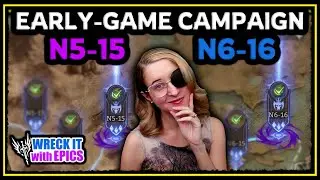 Campaign Stages 5-15 & 6-16 💜 The Epic Challenge 💜  Ep. 5 ✤ Watcher of Realms