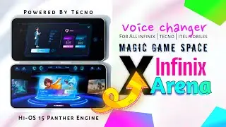 Infinix New Xarena Game Space By Tecno HiOS 15 For All Mobiles