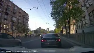 Видеорегистратор Gazer F735g: тест видео 1440p