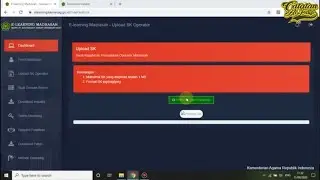 Cara Upload SK Operator di E- Learning Madrasah