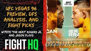 UFC Vegas 96 Preview, DFS/Betting Analysis, and Fight Picks | Fight HQ