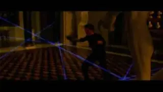 Ocean's Twelve Scene Laser's Field