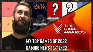 RANKING EVERY GAME I PLAYED THIS YEAR AND GAMING NEWS 12/12/22