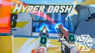 Hyper Dash - Team Fortress meets Jet Set Radio in VR on Oculus Quest 2