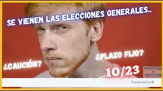 🚨 ¿Invertido en pesos, antes de las elecciones?🙈