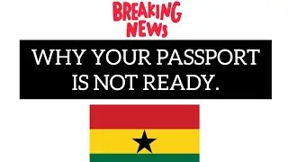 Shortage of Passport Booklets in Ghana @WODEMAYA @passportHelpline24 @ZionfelixTV
