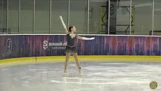 Алехина Вероника 2 спортивный короткая программа «Кубок посвященный Дню Космонавтики»