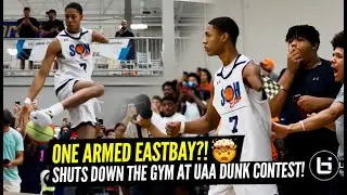 Hansel Emmanuel One Arm EASTBAY Shuts Gym Down! Under Armour Dunk Contest Highlights!