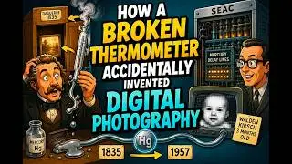 How a broken thermometer accidentally invented digital photography