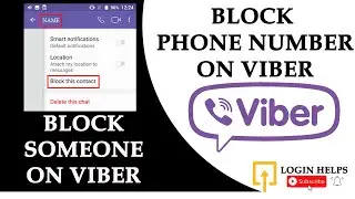 How to Block Someone on Viber? Block a Phone Number on Viber | Viber Android App Tutorial