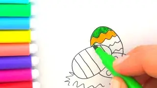 Kako se crtaju uskršnja jaja | Как нарисовать пасхальные яйца