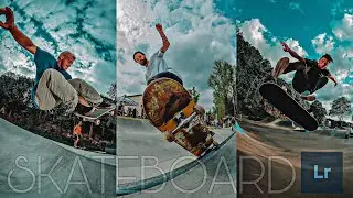 How to Edit SKATEBOARD Photography | Lightroom Mobile Presets Free DNG || SKATEBOARD Preset