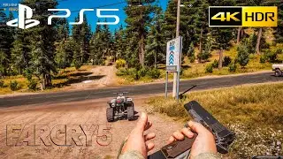 Far Cry 5 PS5 Gameplay 4K HDR