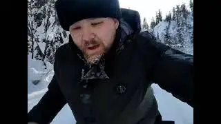 Поход в сторону горы Топхан на упряжке