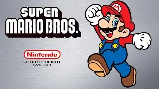 Super Mario Bros - NES (All stage, no warp, no damage) - Longplay