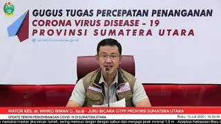 UPDATE COVID-19 SUMUT: GTPP COVID-19 SUMUT EVALUASI DISTRIBUSI JPS TAHAP PERTAMA