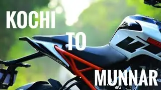 DUKE 250 |kochi to munnar | short travel vlog| mallu tech malayalam