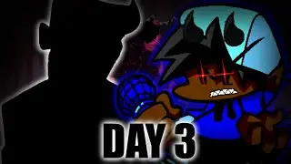 Friday night funkin' corrupted. Evil boyfriend VS crazygamer Day 3! (Remastered)