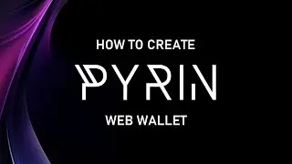How to create a Pyrin (PYI) Web Wallet